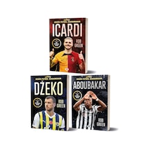 Benim Futbol Kahramanım İcardi - Dzeko Aboubakar 3 Kitap Set