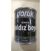 HASKAN Doruk Gümüş Yaldız Boya Soba Boyası  0.40 Litre