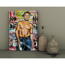 Bk Home No Time To Die Tasarımlı Kanvas Tablo 30X50Cm-1