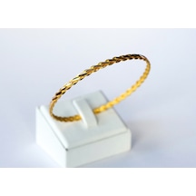 Risegold 10 Gram 22 Ayar İkili Burma Bilezik İşçiliksiz