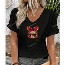 Tarzsokak Leopar Desenli Sincap Siyah