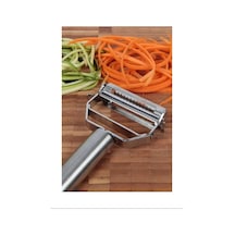 Baysa Paslanmaz Çelik Jülyen Sebze Meyve Soyacak Turbo 1101 Açık Mavi