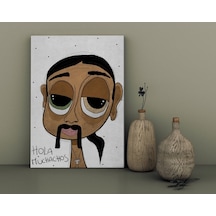 Bk Home The Lazy People Collection Friendly Guy Tasarımlı Kanvas (551063798)