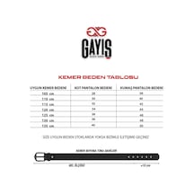 Gayış Özel Oval Kutulu Hakiki Manda Derisi Klasik Lacivert Erkek Kemeri Hediye - Çeyizlik Kemer Lacivert