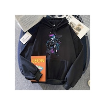 Tarzsokak Siyah Hoodie Jinx Arcane Game Printing Hooded Winter Fleece Sudadera Mujer Casual