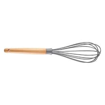 Gri Yumurta Mikseri Isıya Dayanıklı Karışım Manuel Kullanışlı Rahat Sap Çırpma Mutfak Aracı Gri