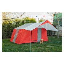 İki Oda Bir Salon + Mutfaklı Kamp Çadırı Turuncu