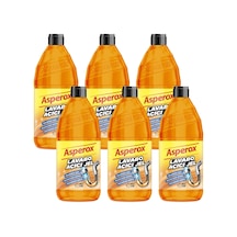 Asperox Lavabo Açıcı Jel 1 Lt 6 Lı