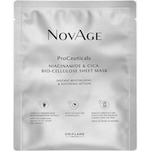 Oriflame Novage Proceuticals Niasinamid & Cica Biyoselüloz Kağıt Maske