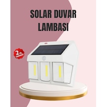 Güneş Enerjili Bahçe Ve Duvar Aydınlatma - Bk-618-3 Led Lamba
