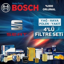 Seat Cordoba 1.4 Tdı Bosch  Filtre Bakım Seti 2003-2009 (495301678)