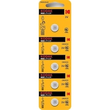 Kodak 5 Adet Cr2032 Lityum Para Pil
