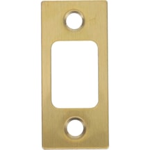 Kapı Mandalı Çarpma Plakası Ahşap Kapı Montajı Aşınmaya Dayanıklı Dikdörtgen Şekil 1 Paket