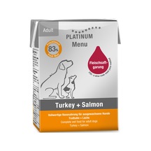 Platinum Hindili Ve Somonlu Köpek Yaş Maması 185 Gr