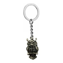 Antik Baykuş Figürlü Unisex Anahtarlık Bilgelik, Koruma Ve Anlamlı Tasarım