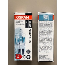 2 Adet Osram G9 25w 260 Lümen Fırın Lambası