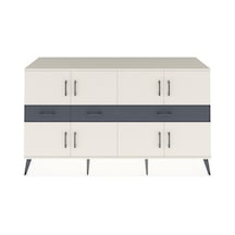 Hyperion Konsol 5 Raflı 3 Çekmeceli 8 Kapaklı 176x44x99 Aytaşı-ay Aytaşı-aytaşı/antrasit