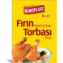 Koroplast Fırın Torbası 8 Adet 25 x 38 CM