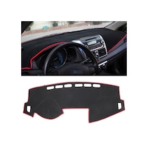 Sones Koyu Mat Araba Dashboard Kapak Araba Işıklı Çerçeve Gösterge Paneli Trumpchi İçin Güneş Koruyucu Araba Paspasları Kırmızı