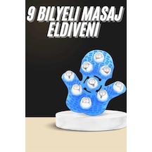 Zero Land  - 359 - Giderici Masaj Eldiveni 9 Bilyeli Palm Masaj Eldiven - Muratech - Tam Vücut Çok Renkli