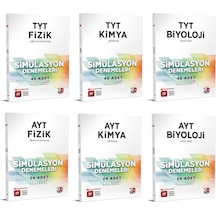 3D Yayınları Tyt Ayt Fizik Kimya Biyoloji Deneme Seti 2023