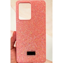 Redmi Note 12 Pro 5g Yıldız Tozu Premium Pembe Silikon Kılıf