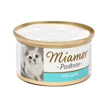 Miamor Pastete Somonlu Konserve Yetişkin Kedi Maması 85 G