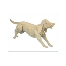 3D Ahşap Puzzle -  Köpek