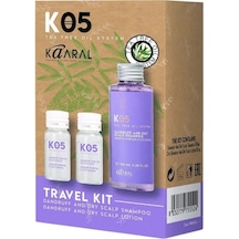 Kaaral K05 Travel Kit Dandruff and Oily Scalp Şampuan 100 ML + Losyon 2 x 10 ML