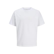 Jack & Jones Jack&jones Cat Skills Minimal Erkek Beyaz Tişört Beyaz