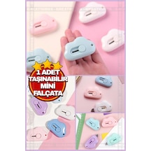 1 Adet Taşınabilir Cep Ve Çanta Mini Falçata Sevimli Bulut Şeklinde Falçata,maket Bıçağı