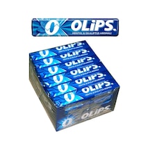 Olips Şekerleme 28 Gr 24'lü Paket Mentol & Okaliptus Aromalı 5'li Paket