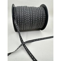 1 Cm Puntalı Balıksırtı Şerit-5 Metre-antrasit