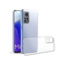 Xiaomi Mi 10T Pro Kapak Kamera Korumalı Süper Silikon Şeffaf Kapak
