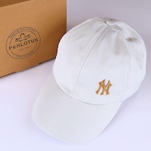 Perlotus Unisex Ny New York Temalı 5 Renkli Ayarlanabilir Micro Polyester Şapka Lacivert