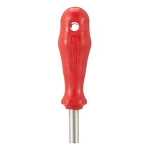 İzeltaş 4785196330 Manyetik Bits Tutucu Tornavida Kısa, Kırmızı, 6.3x30
