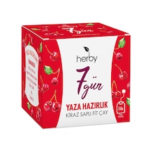 Herby 7 Gün Kiraz Saplı Fit Çay 14'lü 21 G - 8 Adet Tarı