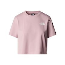 The North Face Kadın Sımple Dome Cropped Relaxed Tişört Nf0a87u40so1 Çok Renkli
