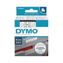 Dymo D1 Şerit Standart 19 Mmx7 Mt Beyaz Üzerine Siyah 45803 S0720830 Diğer