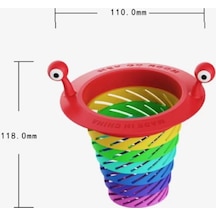 Renkli 6 Kademeli Lavabo Süzgeci 784 Belirtilmemiş Diğer