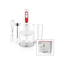Turbo El Blender Seti Doğrayıcı- Mikser- Blender 2 Kademe Hız 600ml Hazne - 700ml Ölçü Kabı Shb-3100