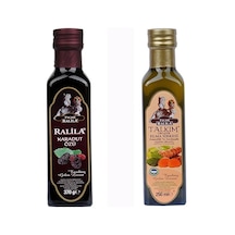 Ralila Organik Karadut Özü Zencefil Zerdeçal Karışımı Atom 2"li Set 250 ML
