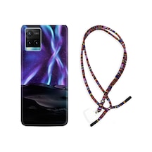 Vivo Y33S Kılıf Rasta Boyun Askılı Kuzey Iışkları 1864