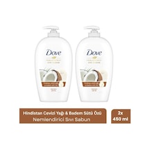 Dove Hindistan Cevizi Yağı Ve Badem Sütü Özü Sıvı Sabun 450ml X PKT.DOVE.033 Diğer