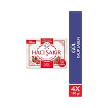 Hacı Şakir Gül Saf Kalıp Sabun 4 x 150 G