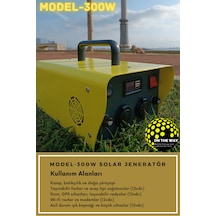 300w Taşınabilir Güç İstasyonu Lifepo4 Bataryalı Solar Jeneratör