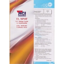 Açı 11.Sınıf Inkılap Tarihi Yaprak Test