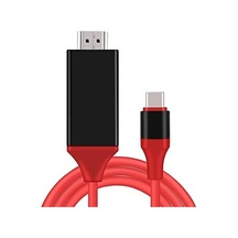 Mindorlen Usb C - Hdmı Kablosu 1,8 M 4k, Usb-c Hdmı Adaptörü Macbook Pro, İpad Air, Chromebook, Surface Book, Galaxy S20 S22 Ve Daha Fazlası İçin Hdmı Usbc Konnektörü