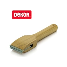 Dekor 1204 Ağaç Saplı Kazıma Sistre Çift Ağızlı 7X26Cm