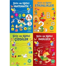 Şirin Ve Eğitici Matematik - Etkinlikler - Çizgiler - İngilizce